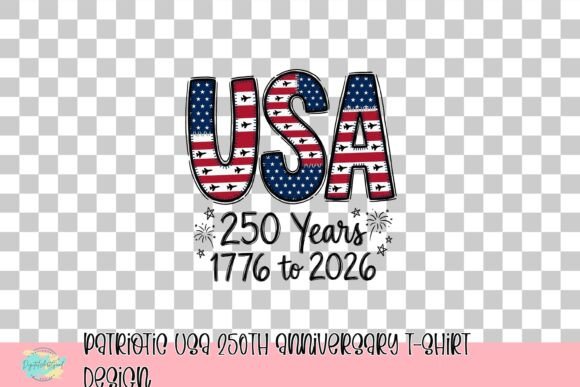 Celebrate 250 Years: A Bold Patriotic T-Shirt Design