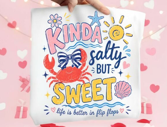 Cute Summer Beach Sublimation Design: Coastal Charm for Creative Projects