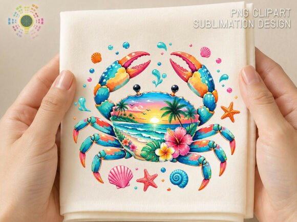 Summer Beach Crab, Tropical Ocean PNG: A Design Deep Dive