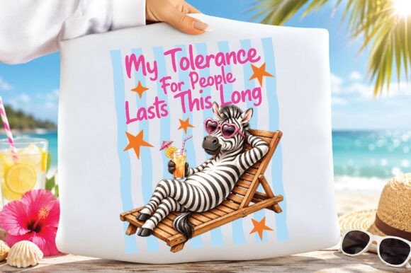 That Funny Zebra Summer Sarcastic Animal PNG: Design Anatomy & Uses